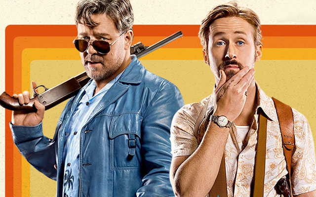Russel Crowe e Ryan Gosling Juntos em BONS RAPAZES