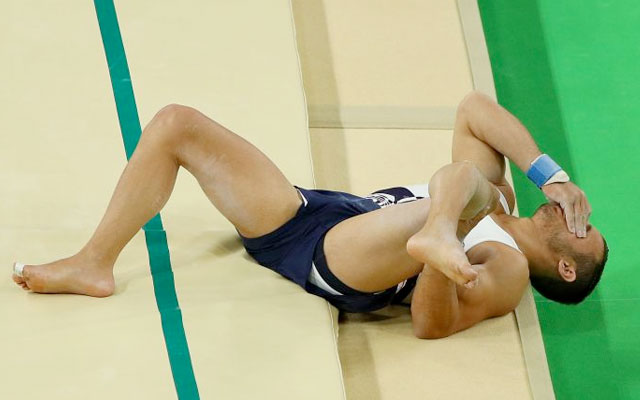 Lesão ARREPIANTE de ginasta francês nos Jogos Olímpicos