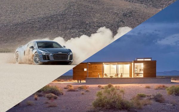 Airbnb e Audi associam-se para experiência de luxo no deserto