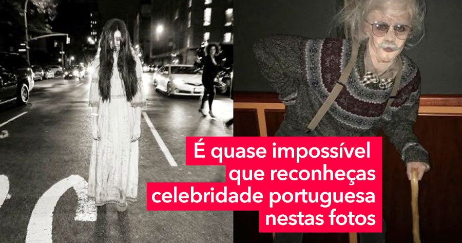 Portuguesa Famosa fica IRRECONHECIVEL no Halloween