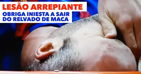 Lesão de Iniesta deixa Barcelona em Alerta