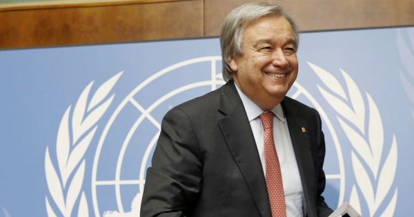 Guterres, secretário-geral da ONU. É hoje que tudo se decide.