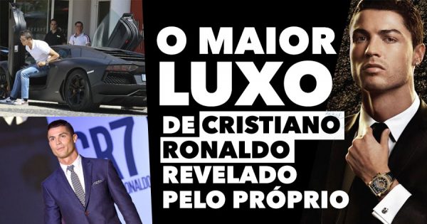 O MAIOR LUXO de Cristiano Ronaldo