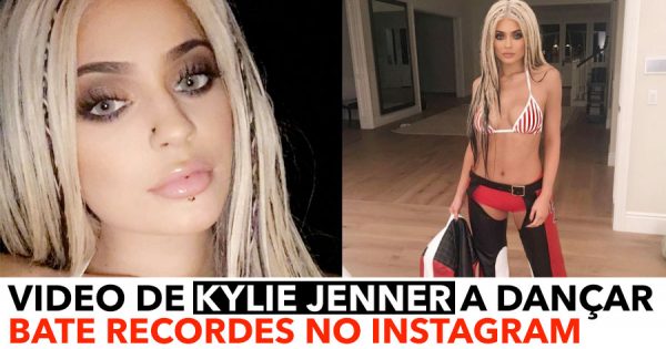 Vídeo de Kylie Jenner bate recordes no Instagram