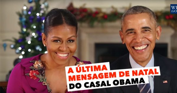 A última mensagem de Natal do Casal Obama