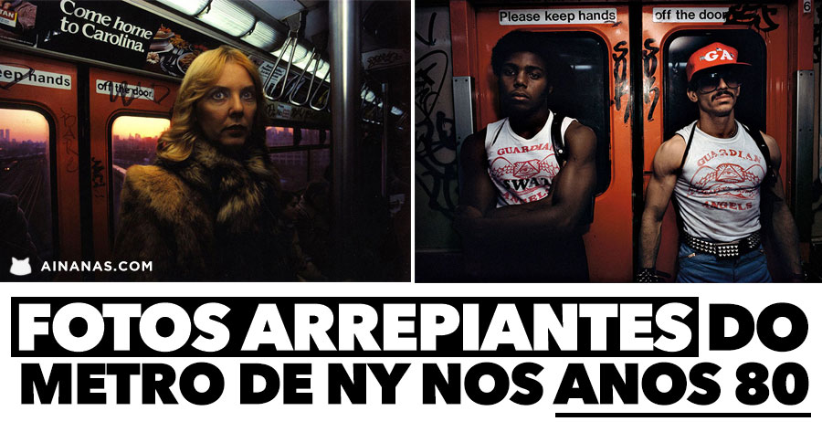 Fotos ARREPIANTES do Metro de Nova York nos Anos 80